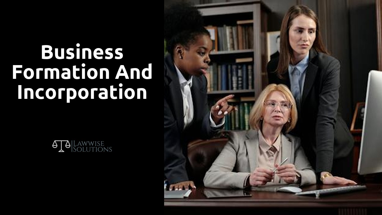 Business Formation and Incorporation