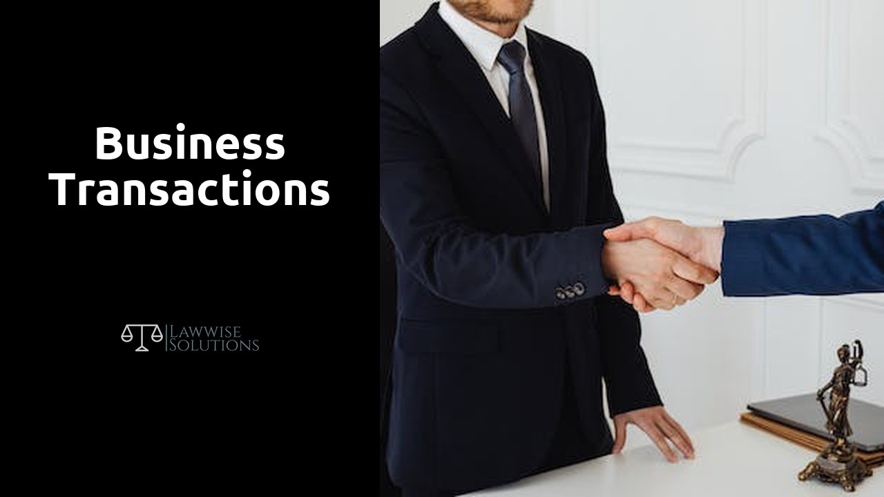 Business Transactions